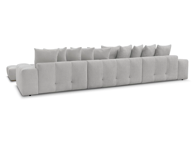 Panorama-Ecksofa mit Hocker BOBOCHIC ANAKIN
