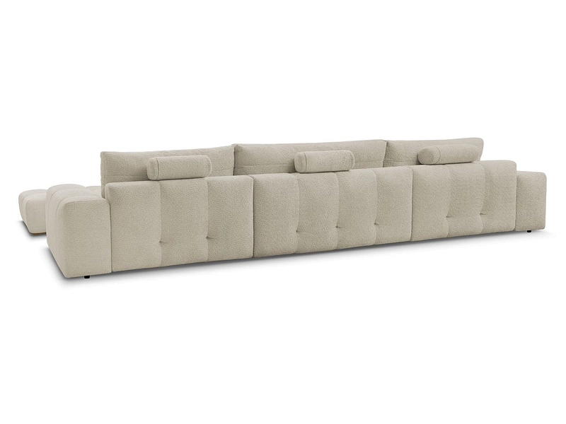 Panorama-Ecksofa mit Hocker BOBOCHIC ANAKIN