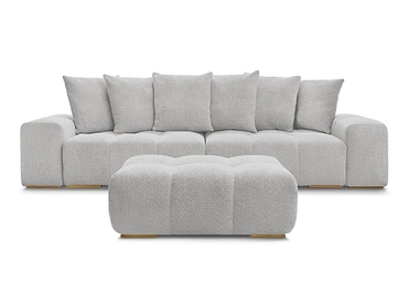 Canapé 3 places avec pouf BOBOCHIC ANAKIN