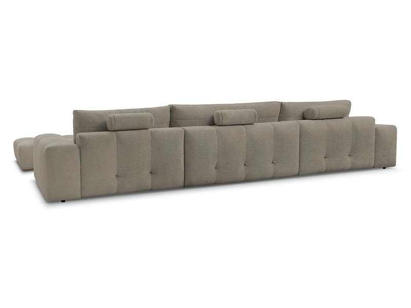 Panorama-Ecksofa mit Hocker BOBOCHIC ANAKIN
