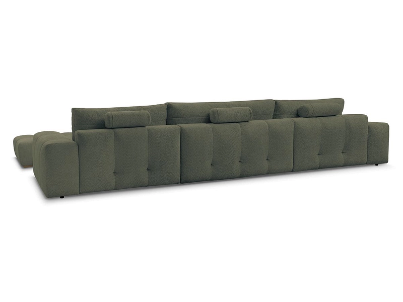 Panorama-Ecksofa mit Hocker BOBOCHIC ANAKIN