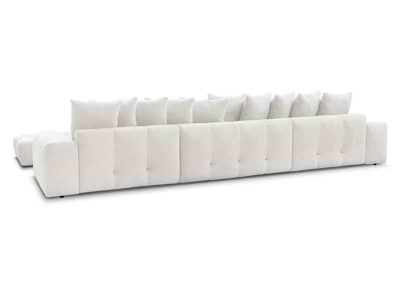 Panorama-Ecksofa mit Hocker BOBOCHIC ANAKIN