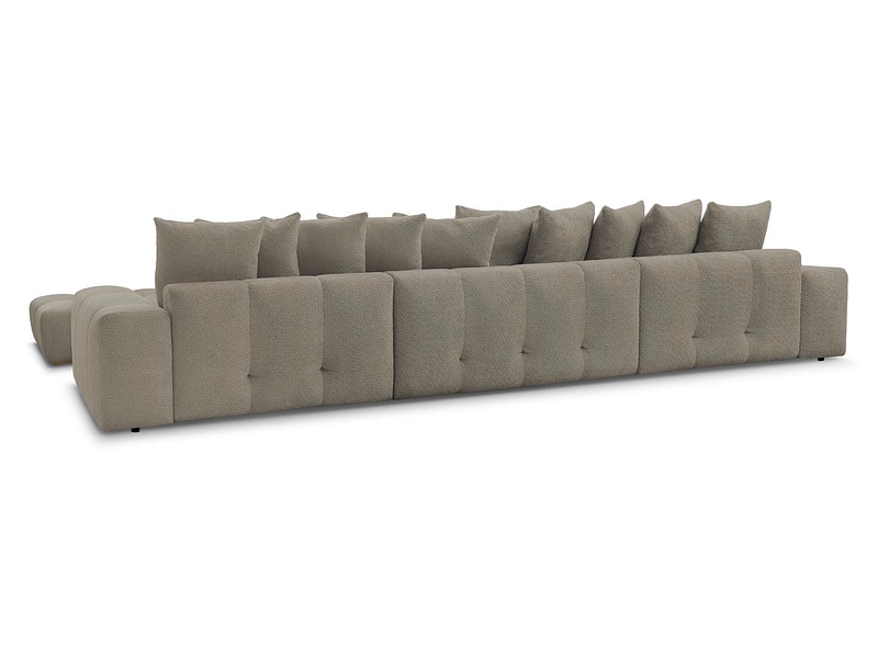 Panorama-Ecksofa mit Hocker BOBOCHIC ANAKIN