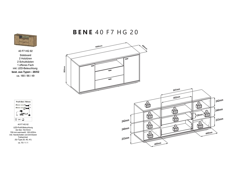 Sideboard BENE