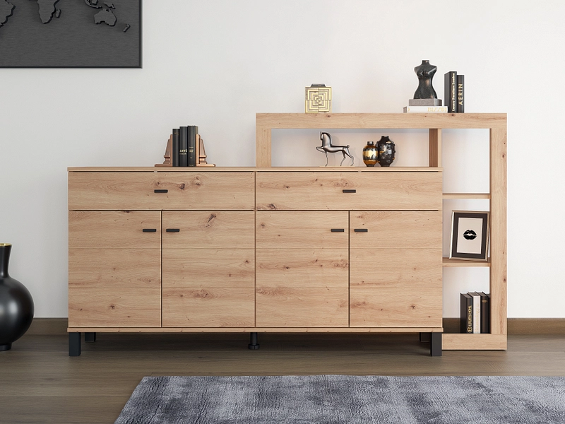 Commode SARK 4 portes 2 tiroirs