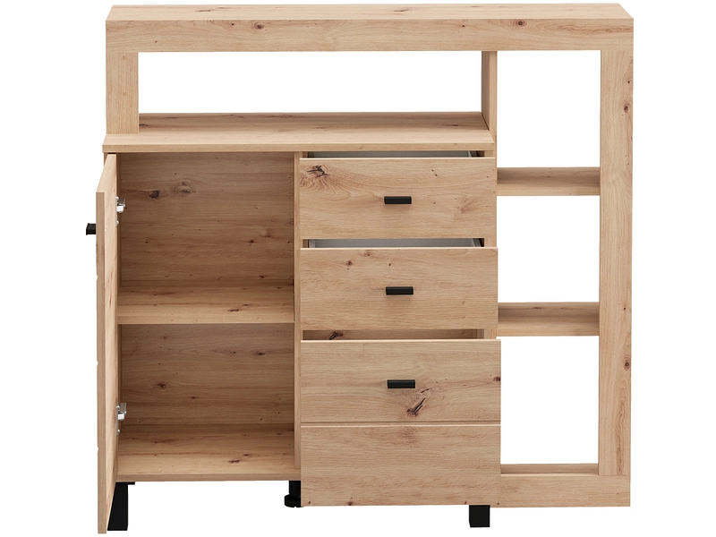 Kommode SARK 1 Tür 3 Schubladen Kommode SARK 1 Tür 3 Schubladen