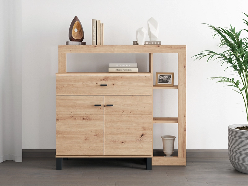 Commode SARK 2 portes 1 tiroir