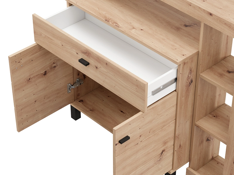 Commode SARK 2 portes 1 tiroir