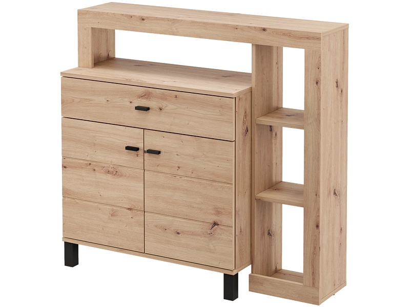 Commode SARK 2 portes 1 tiroir