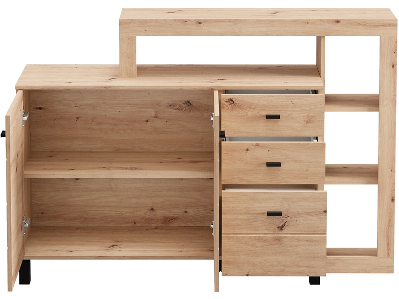 Commode SARK 2 portes 3 tiroirs