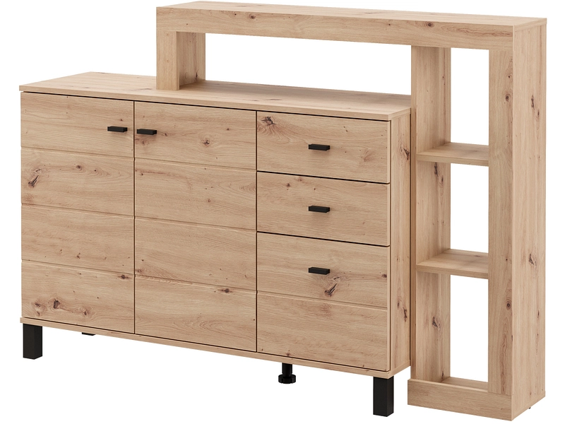 Commode SARK 2 portes 3 tiroirs