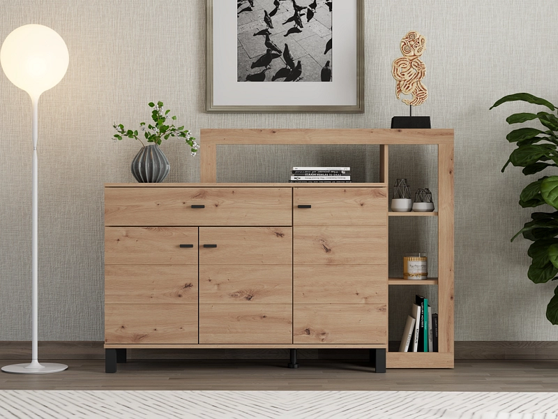 Commode SARK 3 portes 1 tiroir