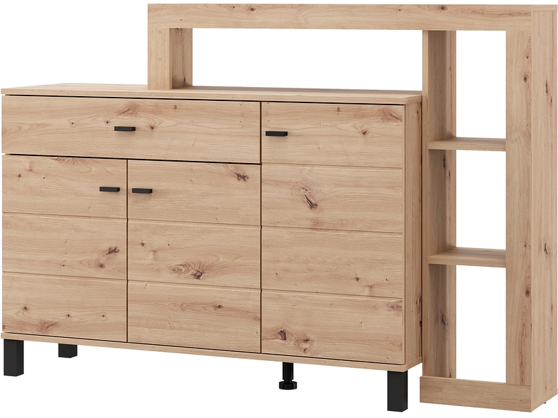 Commode SARK 3 portes 1 tiroir