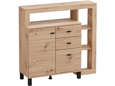 Kommode SARK 1 Tür 3 Schubladen