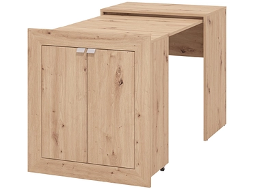 Modulares Schreibtisch EUDOX 72x70x79.3cm artisan eiche - Conforama CH