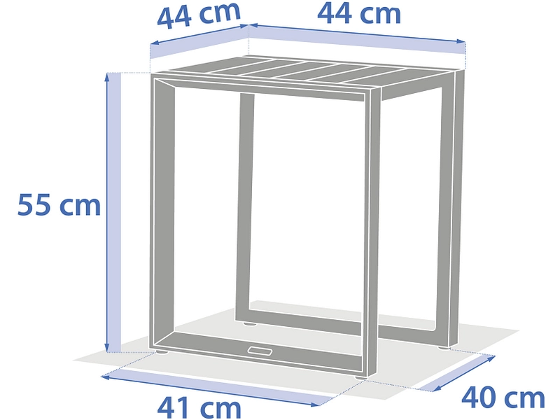 HESPERIDE Set da giardino ALLURE