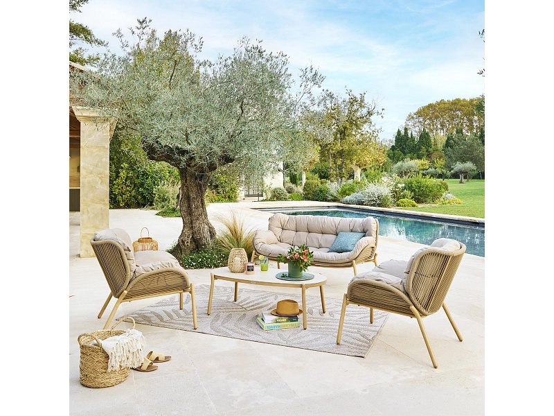 HESPERIDE Set da giardino MELOANE