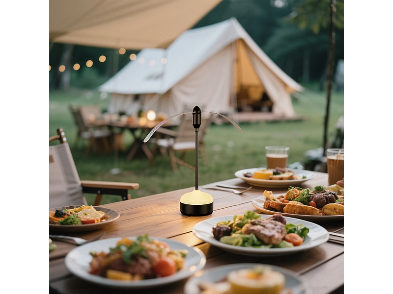 OHMEX Ventilateur avec lampe anti-moustiques