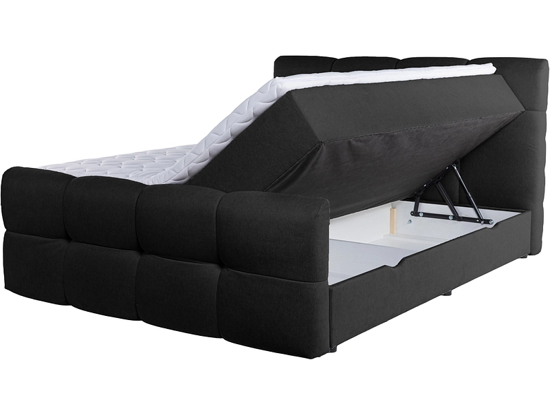 Boxspring HAMPTON nero