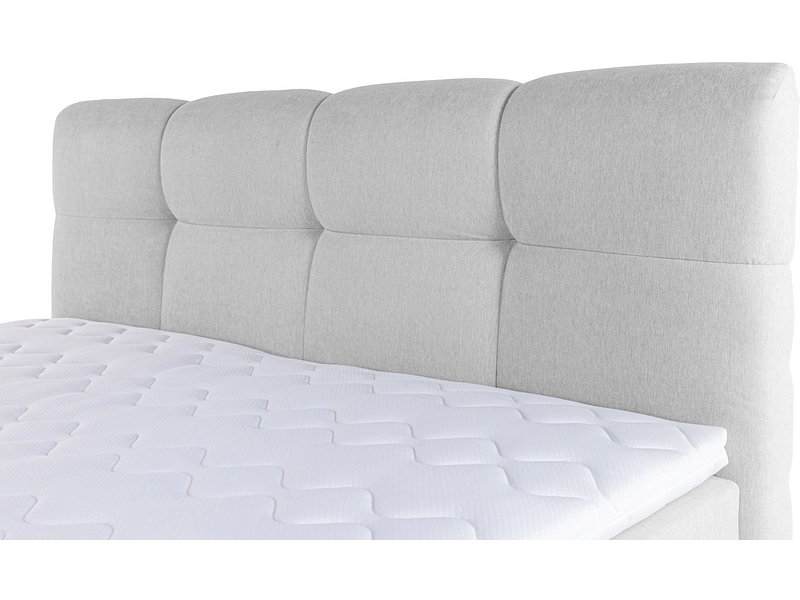 Boxspring HAMPTON grigio chiaro