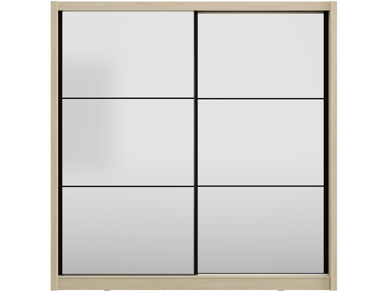 Armadio ante scorrevoli BALI quercia sbiancata