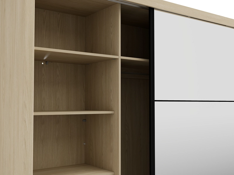 Armadio ante scorrevoli BALI quercia sbiancata