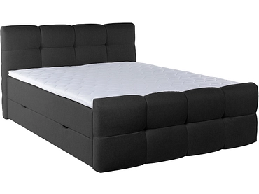 Boxspring HAMPTON nero