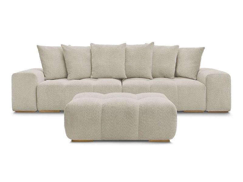 3er Sofa mit Hocker BOBOCHIC ANAKIN 3er Sofa mit Hocker BOBOCHIC ANAKIN