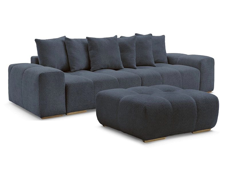 3er Sofa mit Hocker BOBOCHIC ANAKIN 3er Sofa mit Hocker BOBOCHIC ANAKIN
