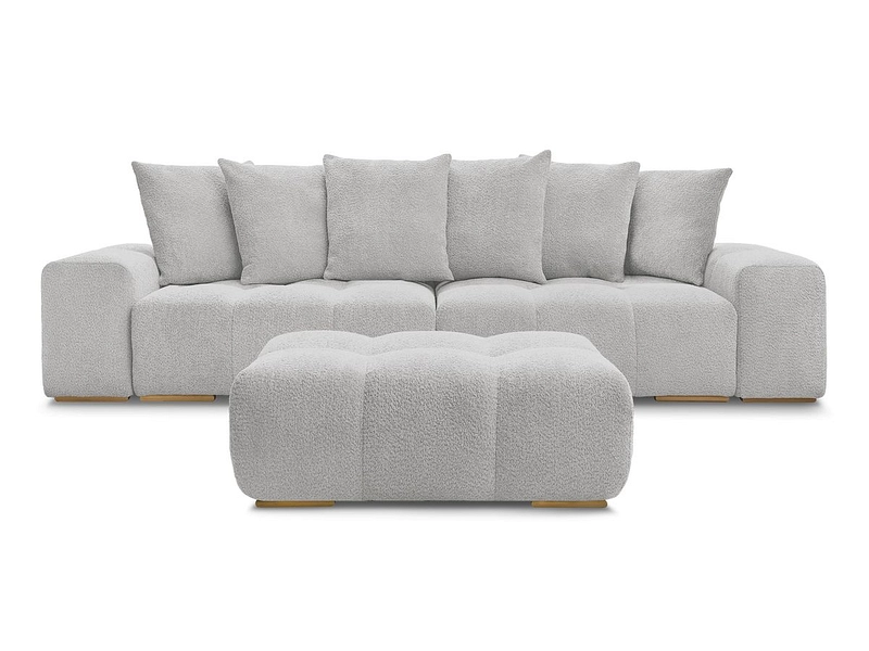 3er Sofa mit Hocker BOBOCHIC ANAKIN 3er Sofa mit Hocker BOBOCHIC ANAKIN