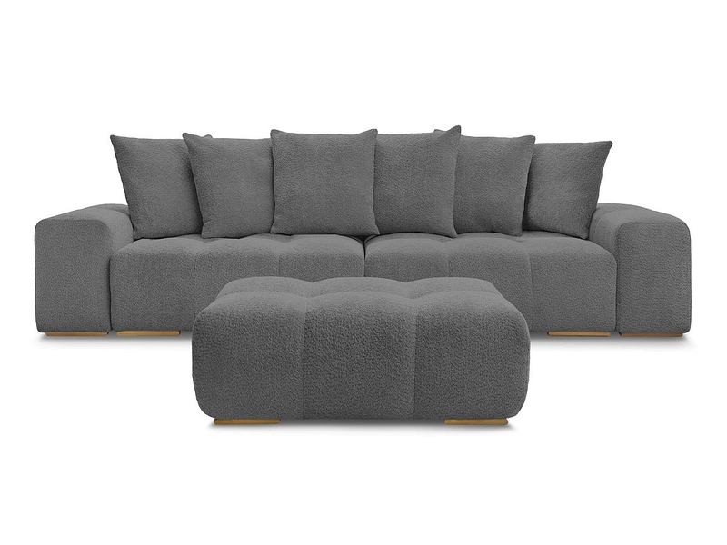 3er Sofa mit Hocker BOBOCHIC ANAKIN 3er Sofa mit Hocker BOBOCHIC ANAKIN