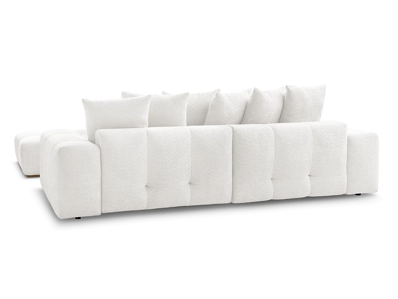 Divano ad angolo con pouf BOBOCHIC ANAKIN