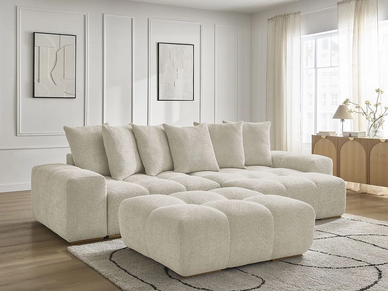 Ecksofa mit Hocker BOBOCHIC ANAKIN Ecksofa mit Hocker BOBOCHIC ANAKIN