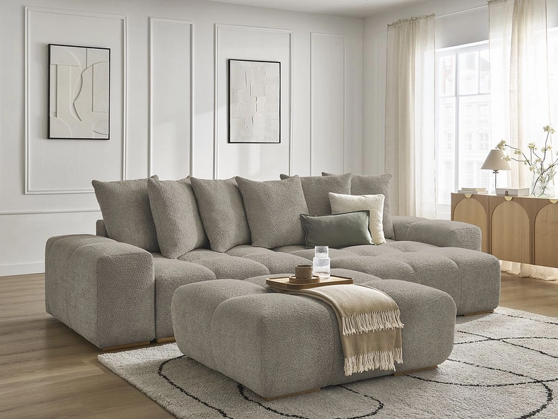 Ecksofa mit Hocker BOBOCHIC ANAKIN