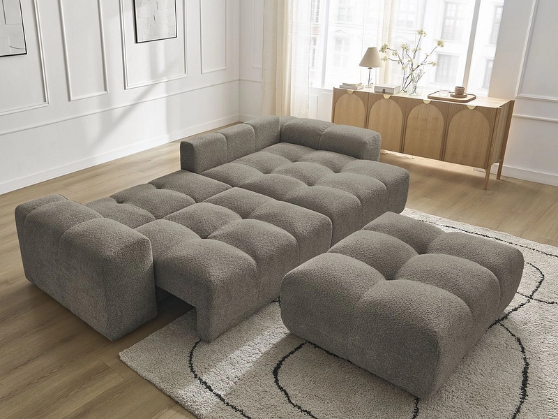 Ecksofa mit Hocker BOBOCHIC ANAKIN