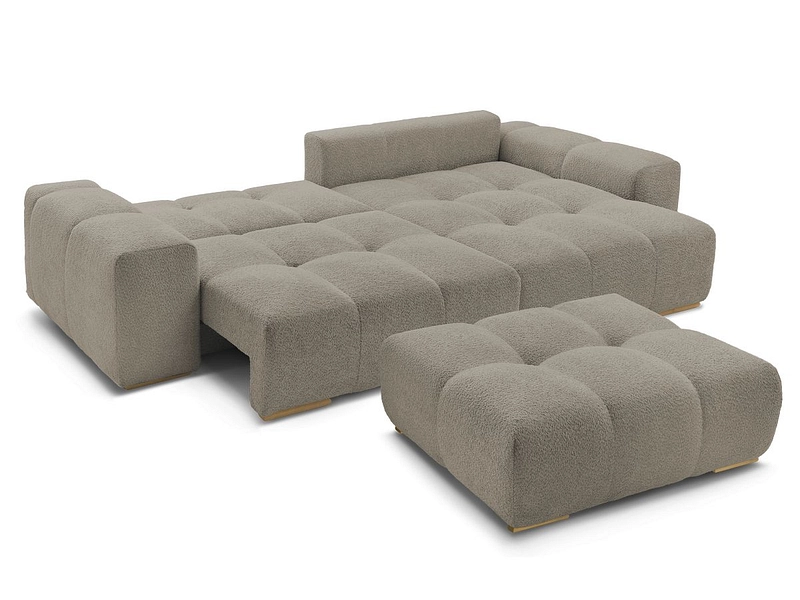 Ecksofa mit Hocker BOBOCHIC ANAKIN