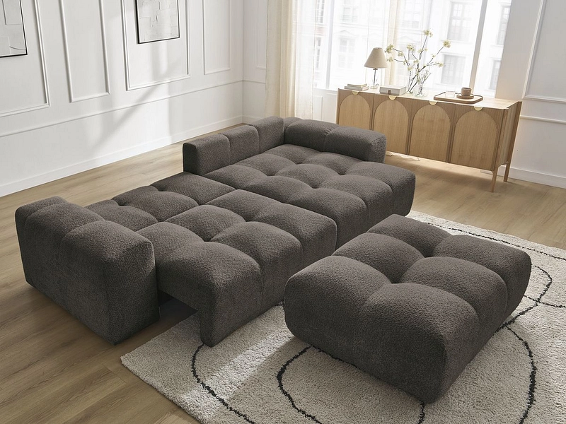 Ecksofa mit Hocker BOBOCHIC ANAKIN Ecksofa mit Hocker BOBOCHIC ANAKIN