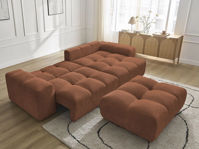 Ecksofa mit Hocker BOBOCHIC ANAKIN