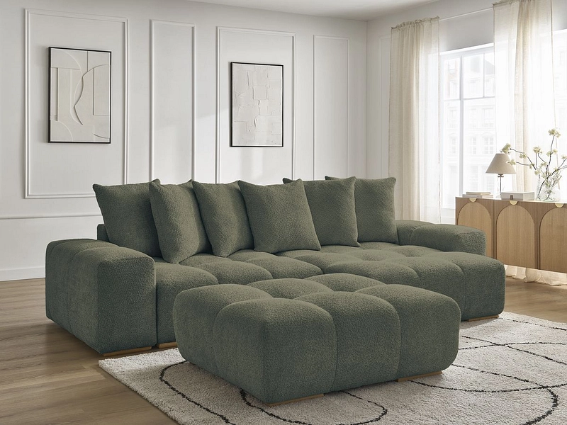 Ecksofa mit Hocker BOBOCHIC ANAKIN