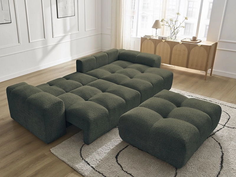 Ecksofa mit Hocker BOBOCHIC ANAKIN