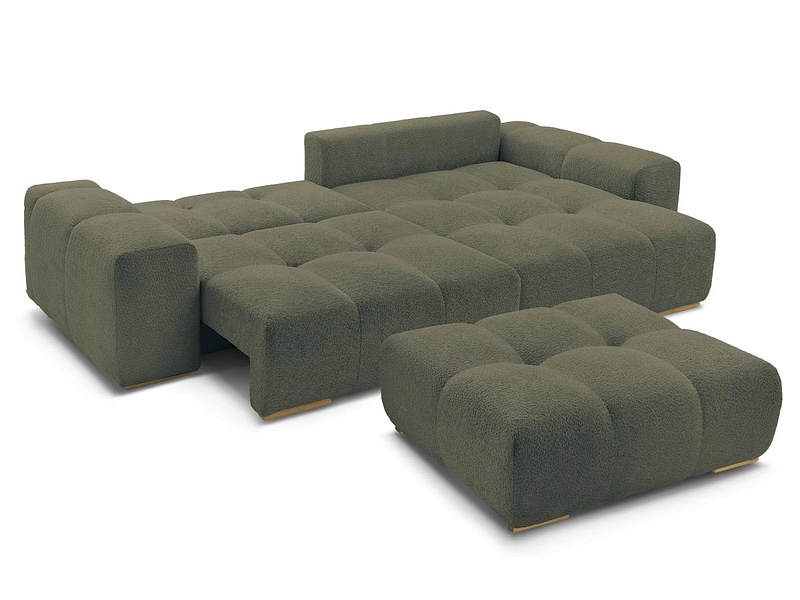 Ecksofa mit Hocker BOBOCHIC ANAKIN