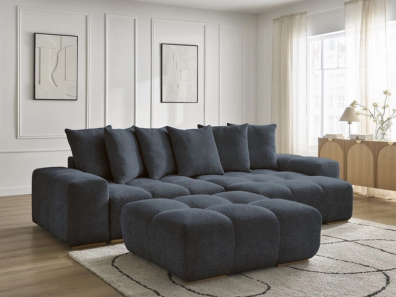 Ecksofa mit Hocker BOBOCHIC ANAKIN
