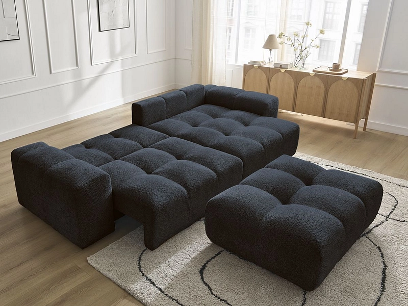 Ecksofa mit Hocker BOBOCHIC ANAKIN