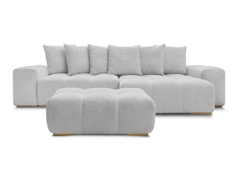Ecksofa mit Hocker BOBOCHIC ANAKIN Ecksofa mit Hocker BOBOCHIC ANAKIN