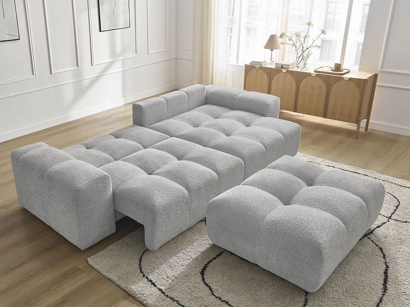 Ecksofa mit Hocker BOBOCHIC ANAKIN Ecksofa mit Hocker BOBOCHIC ANAKIN