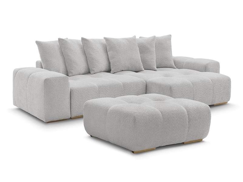 Ecksofa mit Hocker BOBOCHIC ANAKIN Ecksofa mit Hocker BOBOCHIC ANAKIN