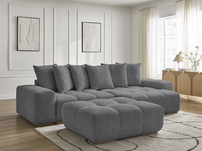 Ecksofa mit Hocker BOBOCHIC ANAKIN Ecksofa mit Hocker BOBOCHIC ANAKIN