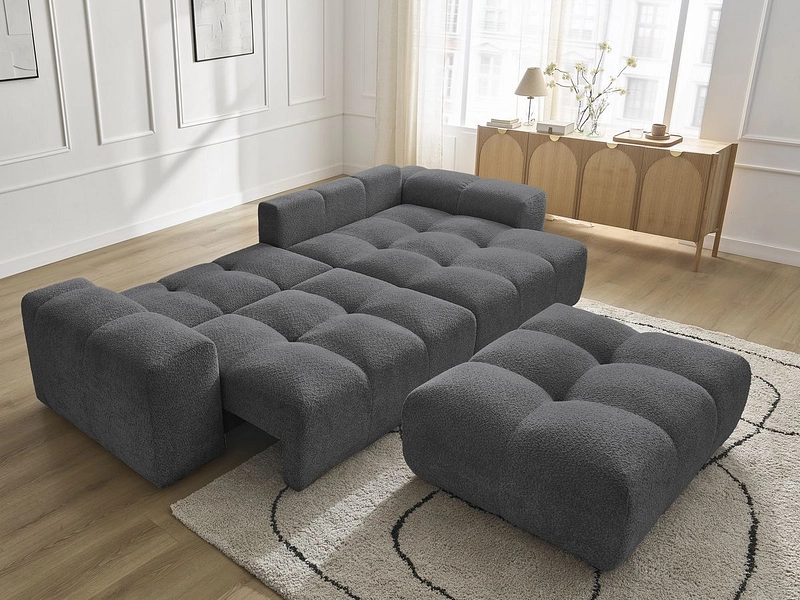 Ecksofa mit Hocker BOBOCHIC ANAKIN Ecksofa mit Hocker BOBOCHIC ANAKIN