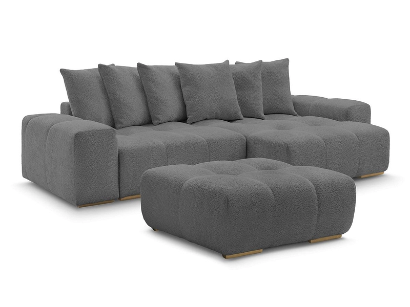 Ecksofa mit Hocker BOBOCHIC ANAKIN Ecksofa mit Hocker BOBOCHIC ANAKIN