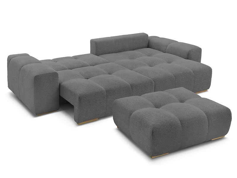 Ecksofa mit Hocker BOBOCHIC ANAKIN Ecksofa mit Hocker BOBOCHIC ANAKIN